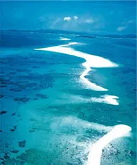 ▲久米島　はての浜