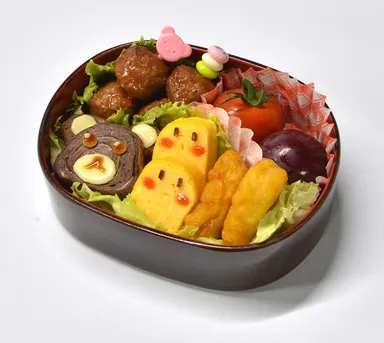 『チョコたま』を使用したキャラ弁 イメージ