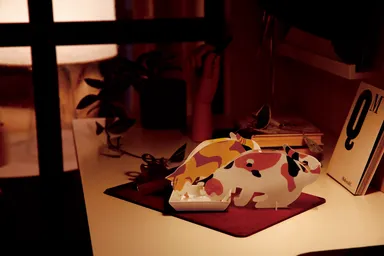 うるおい三毛猫使用シーン