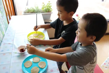 醤油でお絵かき