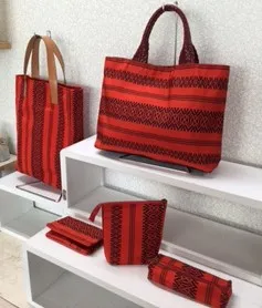 形見着物を小物にリメイク