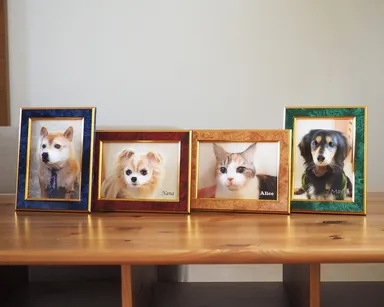 マーブルカラーフレーム 全4色