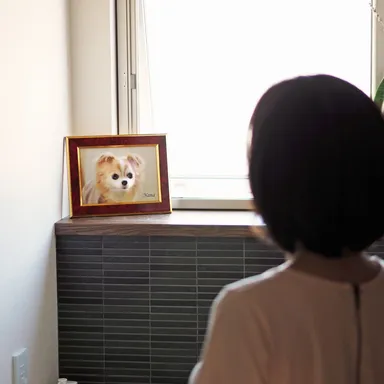 高級感のあるマーブルカラーフレーム