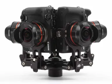 mooovr社が開発した高画質撮影カメラシステム