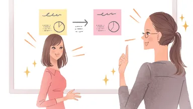 大きいふせんなら文字が読みやすくてブレストしやすい