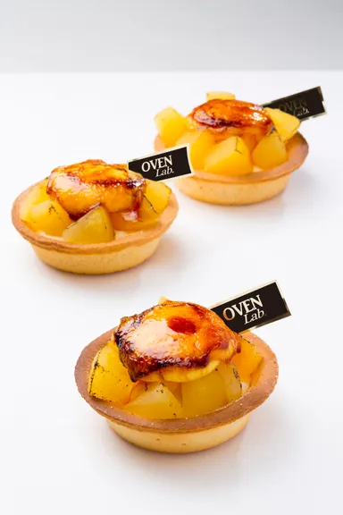 焦がしりんごのチーズタルト2