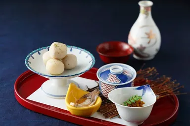 カフェオルオル「月見酒セット」