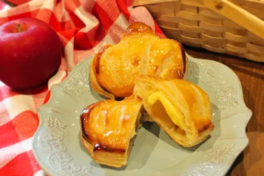 カスタードリンゴパイ