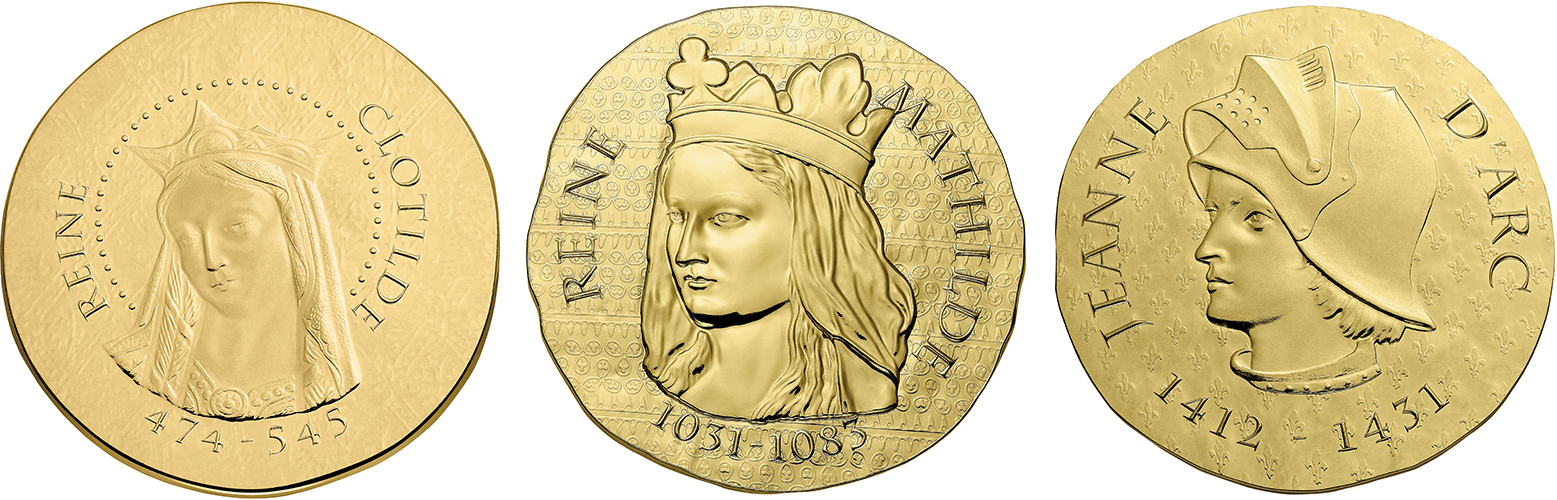 ジャンヌ ダルクなど フランスの歴史を飾る女性たちが記念金 銀貨になって登場 8月19日に販売開始 フランス 国立造幣局発行の新しいコインシリーズ 泰星コイン株式会社のプレスリリース