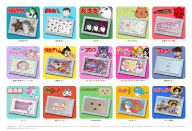 懐かしキャラから旬のキャラまで全15種類