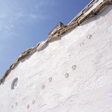 壁材：しっくい