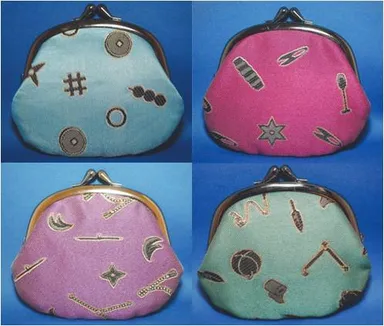 『忍たま乱太郎』西陣織がま口(全4種)