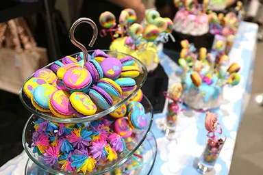 レコールバンタン学生によるケータリングスイーツ