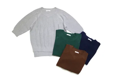 7分袖ニットPO(レディース)