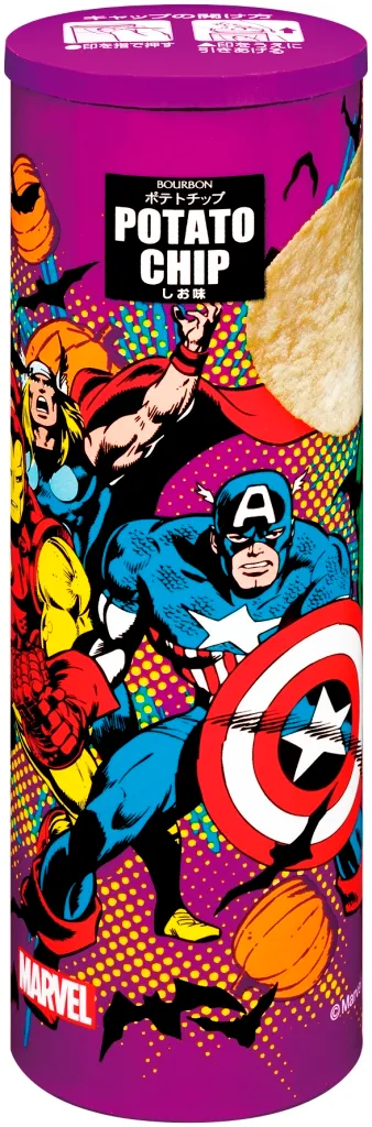 ポテトチップHW(マーベル)シリーズ(しお味)