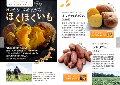 旅色 Seasonal Style Vol.31 新連載　美味しい旅ダイアリー