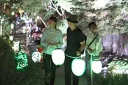 ＜参考イメージ＞高橋匡太「Glow with City Project in Kamakrura 長谷の灯かり」2015年　撮影：上村美都