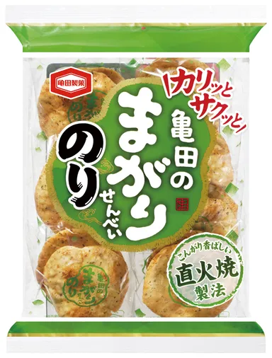 亀田のまがりせんべい　のり