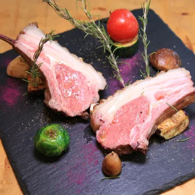 仔羊の低温1時間ロースト