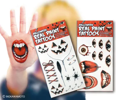ハロウィン リアルペイントタトゥー 1