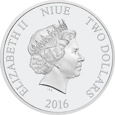 1オンス銀貨表面