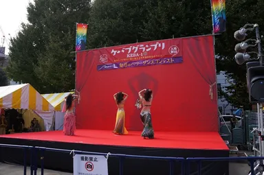ベリーダンスステージ
