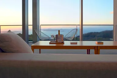 ドラマチックな夕暮れ