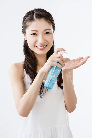 「花雪肌」イメージモデル：杏絵梨 1