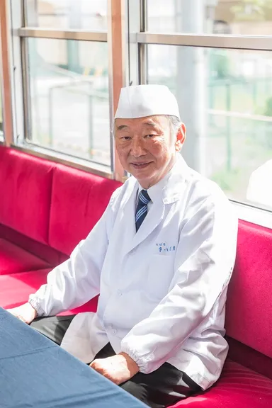 山ばな平八茶屋 主人（園部平八氏）