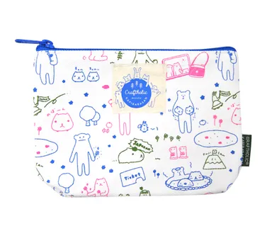 カピバラさん×CRAFTHOLIC「キャンパスポーチ」