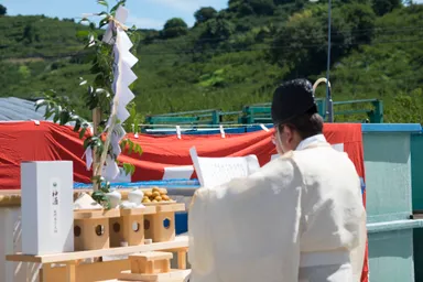 調製神事(平成28年7月30日)