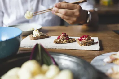 『Flusso』×食卓