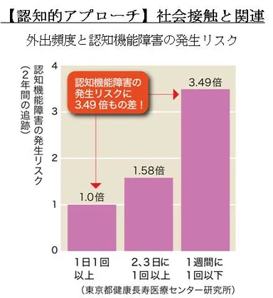 【認知的アプローチ】社会接触と関連