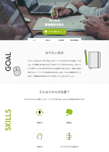 「新規事業を創る」