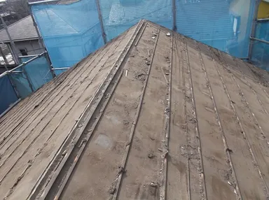 雨漏りが見られる屋根