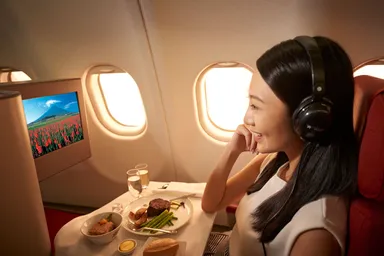 ビジネスクラス機内イメージ(1)