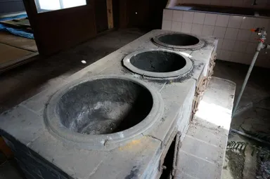 昔ながらのおくどさん