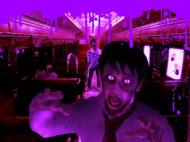 ゾンビ鉄道イメージ写真