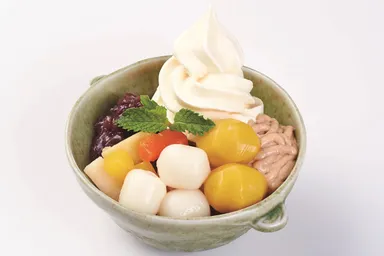 ソフト栗あんみつ