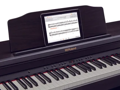 「Piano Partner 2」で内蔵曲を譜面表示