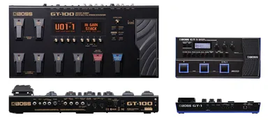 フラッグシップ・モデル「GT-100」と小型・軽量の『GT-1』