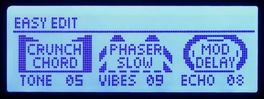 「EASY EDIT」画面