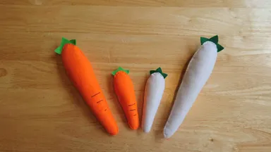 9月のハンドメイド教材【長いのどっち？ ～ものの比較を知る～】