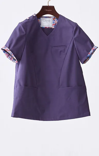 スクラブ トップス