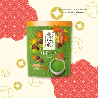 ＜辻利＞抹茶ミルク まろん風味