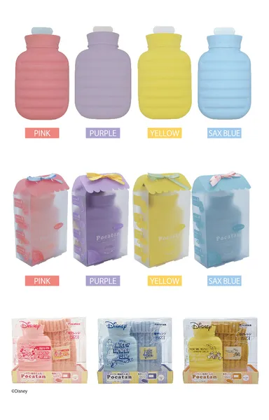 シリコン製“湯たんぽ” Pocatan　イメージ