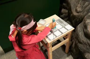 恐竜捕獲シート