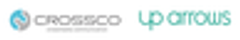 クロスコ株式会社、株式会社アップアローズのロゴ