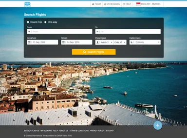 DeNAトラベルシンガポール版（PCサイト）
