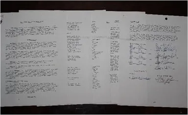 バンド結成時の契約書